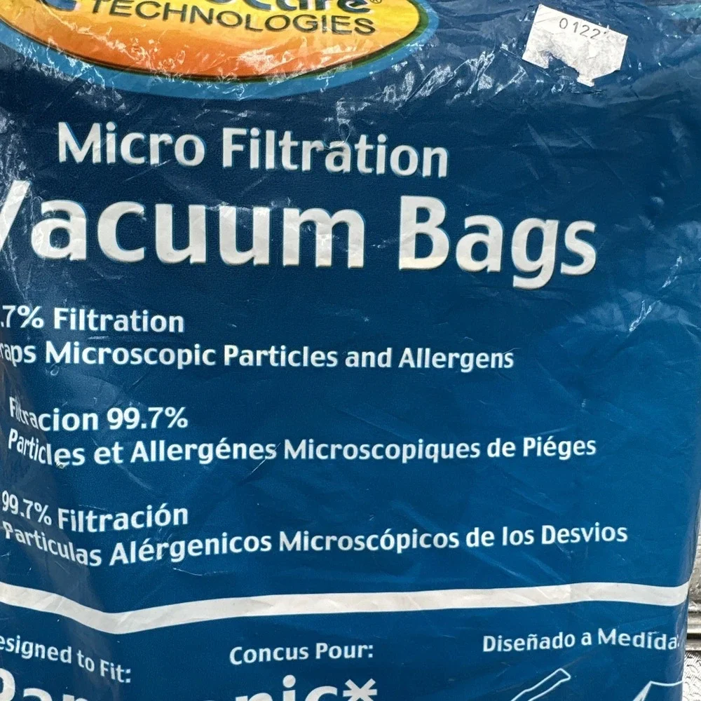 6 EnviroCare Micro Filtration Vacuum‎ Bag Panasonic Upright Type U-1 U-3 U-6